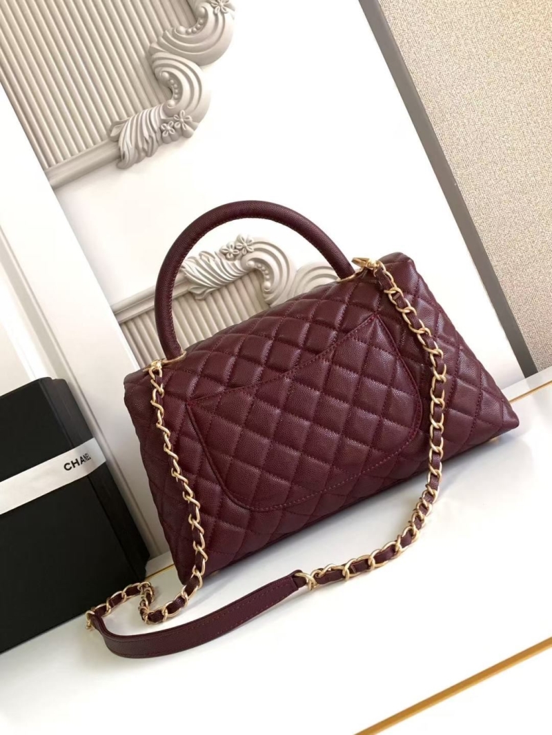 Ch**el top handle bags